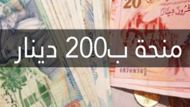 منحة جديدة بــ200 دينار هذه الفئات المعنية وآجال التسليم