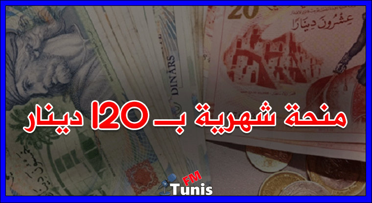 منحة شهرية بـ 120 دينار لهؤلاء…